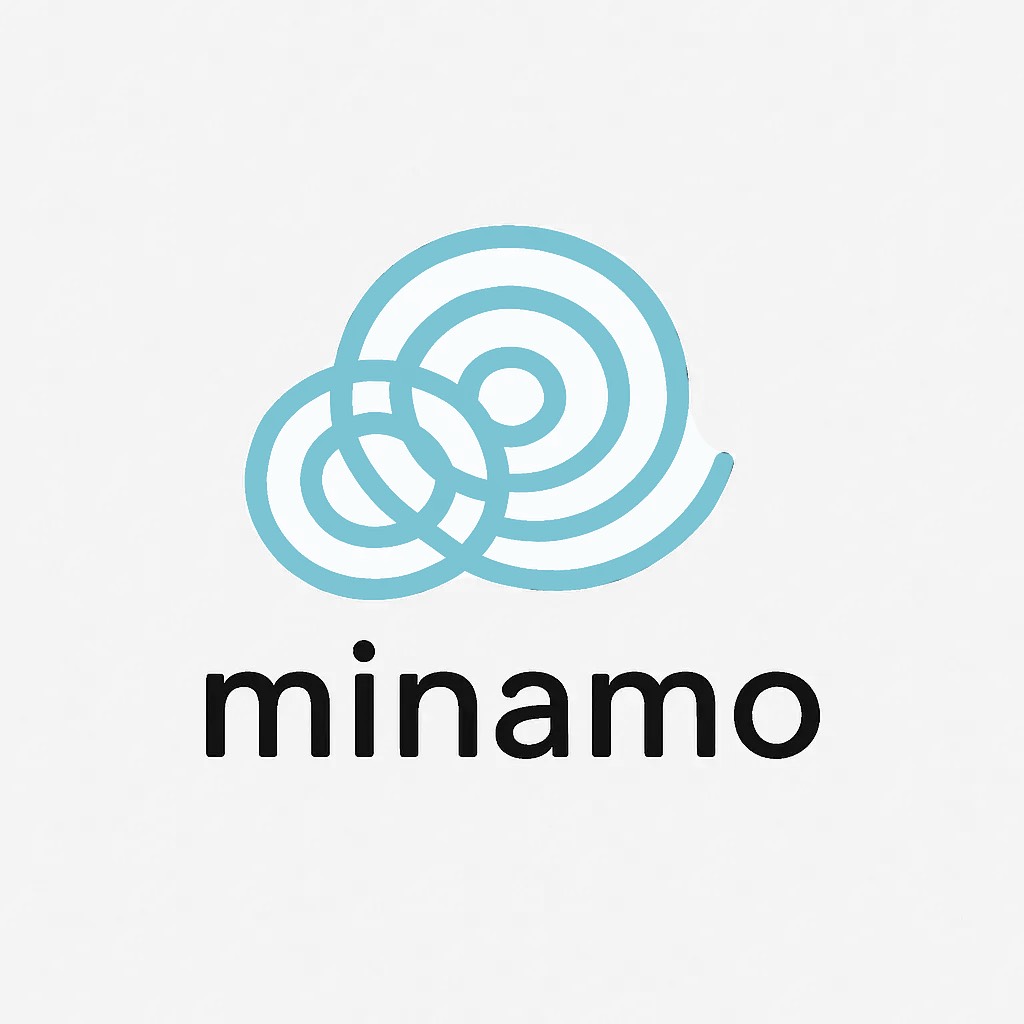 minamo 波ロゴ